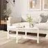 Laurel Coffee Table - White, Pine Wood