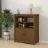 Laval 2 Door Sideboard - Honey Brown, Pine Wood