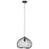Lavish Geometric Pendant Light - Black, Iron