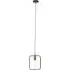 Lavish Rectangular Pendant Light - Black, Iron