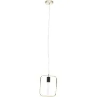 Lavish Rectangular Pendant Light - Gold, Iron