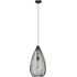 Lavish Teardrop Pendant Light - Black, Iron
