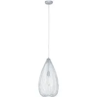 Lavish Teardrop Pendant Light - Silver, Iron