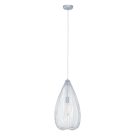 Lavish Teardrop Pendant Light - Silver, Iron
