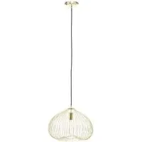 Lavish Triangular Pendant Light - Gold, Iron