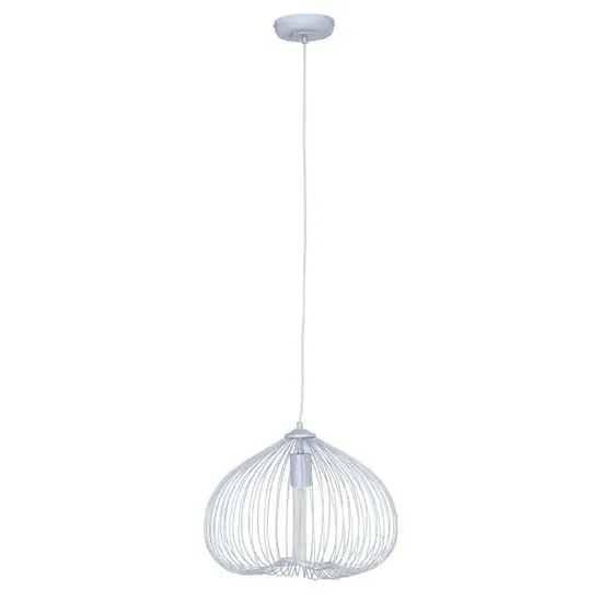 Lavish Triangular Pendant Light - Silver, Iron