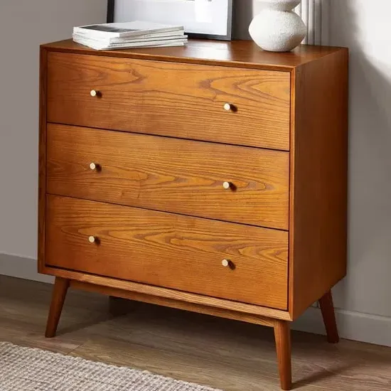Layton 3-Drawer Chest - Cherry