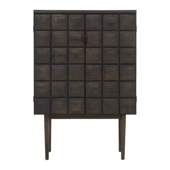 Layton Solid Wood Sideboard with 2 Doors - Light Oak