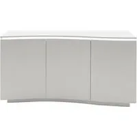 Lazaro Wooden Sideboard with LED Light - Grey, MDF