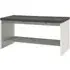 Leandro Shoe Rack Bench with Undershelf - Granite, Wood