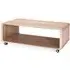 Leane Wooden Coffee Table - Natural, MDF
