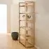 Leburn 6-Shelf Bookcase - Oak