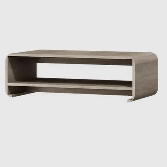 Lecco Coffee Table with Undershelf - Sonoma Oak