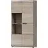 Lecco Display Cabinet - Sonoma Oak