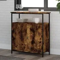 Lecco Sideboard with 2 Doors - Smoked Oak