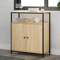 Lecco Sideboard with 2 Doors - Sonoma Oak