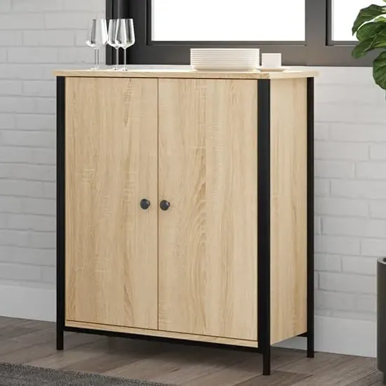Lecco Sideboard with 2 Doors - Sonoma Oak