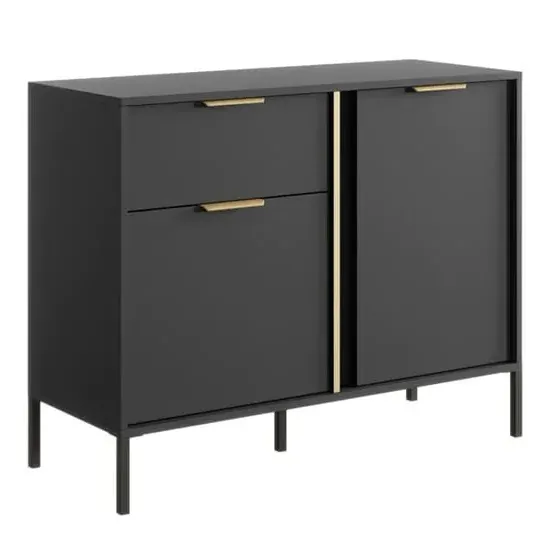 Lech Sideboard with 2 Doors & 1 Drawer - Anthracite product