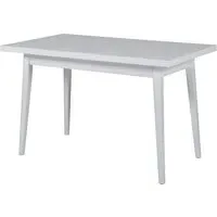 Leeds Rectangular Dining Table - White, MDF