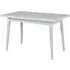 Leeds Rectangular Dining Table - White, MDF