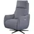 Leiria 1-Seater Recliner Sofa - Anthracite, Fabric