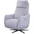 Leiria 1-Seater Recliner Sofa - Grey, Fabric