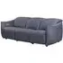 Leiria 3-Seater Recliner Sofa - Anthracite, Fabric