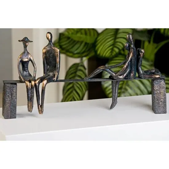 Leisure Sculpture - Bronze, Polyresin
