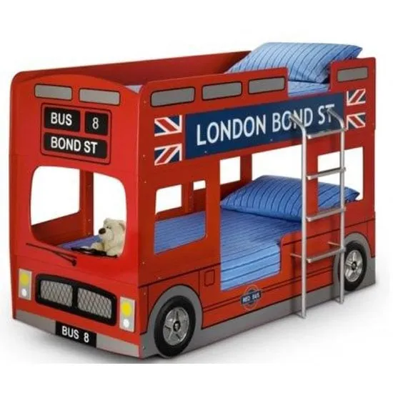 Lejane Bus Bunk Bed - Red image