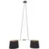 Lena 2 Pendant Light - Black, Iron