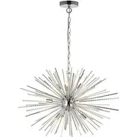 Lena 9 Lights Ceiling Pendant Light - Chrome