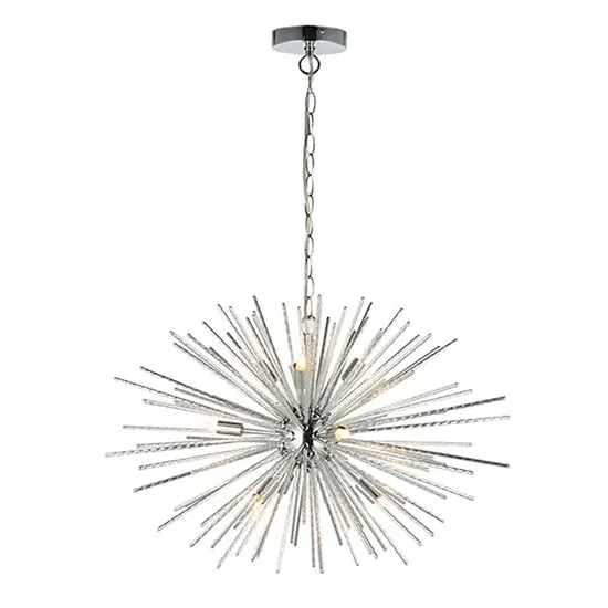 Lena 9 Lights Ceiling Pendant Light - Chrome