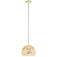 Lena Dome Pendant Light - Gold, Iron