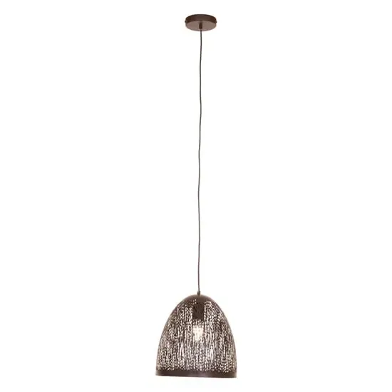 Lennon Bell Shaped Pendant Light - Black, Iron image