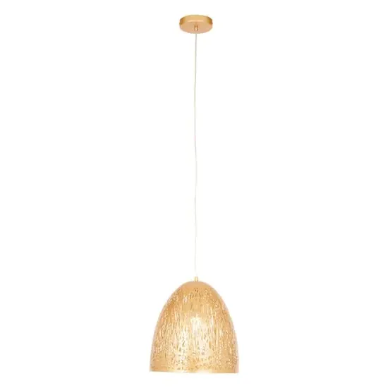 Lennon Bell Shaped Pendant Light - Gold, Iron