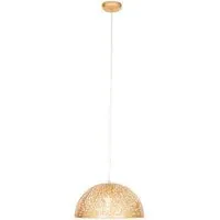 Lennon Dome Shaped Pendant Light - Gold, Iron