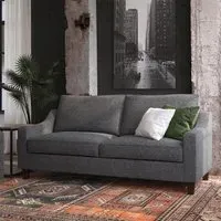 Lenoir 2-Seater Sofa - Grey, Linen