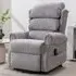 Lenoir Electric Recliner Chair with Lift Function - Dove, Fabric
