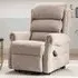 Lenoir Electric Recliner Chair with Lift Function - Oat, Fabric