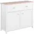 Lenoir Kids Sideboard with 2 Doors 1 Drawer - White