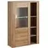 Leon Display Cabinet with 1 Door - Riviera Oak
