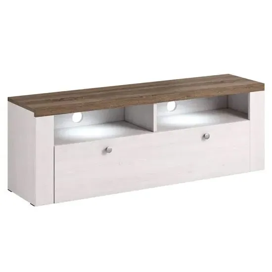 Leon TV Stand with Door - Sibiu Larche Oak