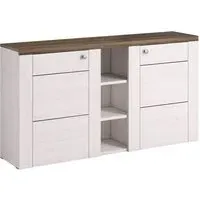 Leon Wooden Sideboard with 2 Doors - Sibiu Larche Oak