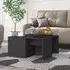 Leonia Square Coffee Tables - Grey, Chipboard