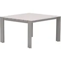 Leonidas Garden Dining Table - Taupe, Aluminium