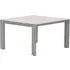 Leonidas Garden Dining Table - Taupe, Aluminium