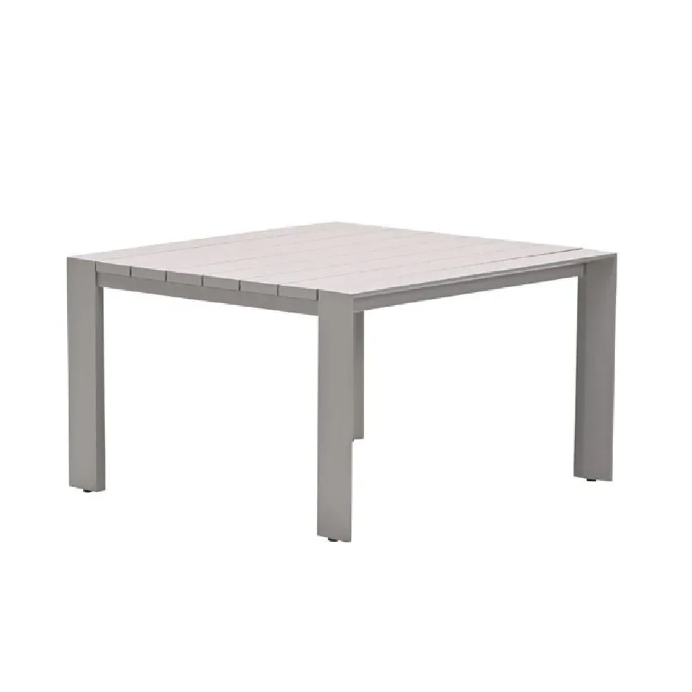 Leonidas Garden Dining Table - Taupe, Aluminium image