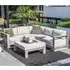 Leonidas Garden Sofa Set with Coffee Table - Taupe, Aluminium