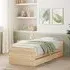 Leuven Single Bed with Drawers - Sonoma Oak, Engineered Wood