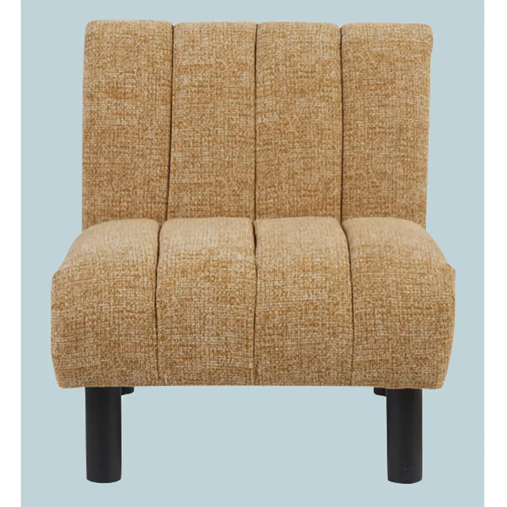 Levelland Accent Chair with Black Legs - Mustard, Fabric product